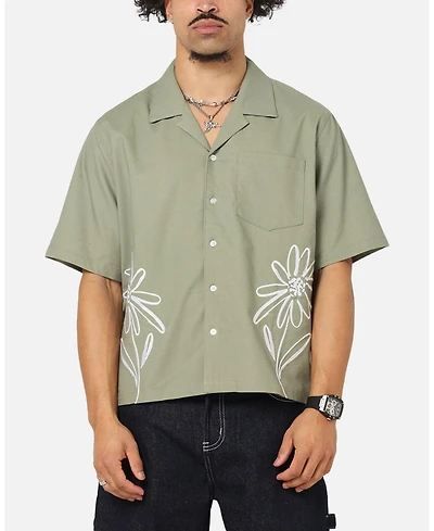 Carre Men's Hand Picked Button Up Shirt