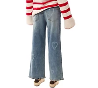 Tribal Women's Super Straight Denim Jeans