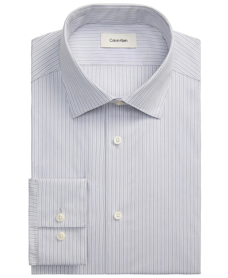 Calvin Klein Men's Performance Wrinkle-Free Slim-Fit Dress Shirt