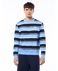 Sergio Tacchini Men's Strisce Stripe Crewneck