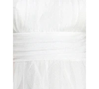 pear culture Juniors' Emma Corkscrew-Ruffled Dress