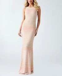 Guess Women's Sleeveless Rosalyn Long Sweater Dress