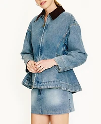 Line & Dot Women's Mottle Mini Skirt