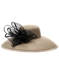 August Hats Extra Wide Brim Crinoline Hat