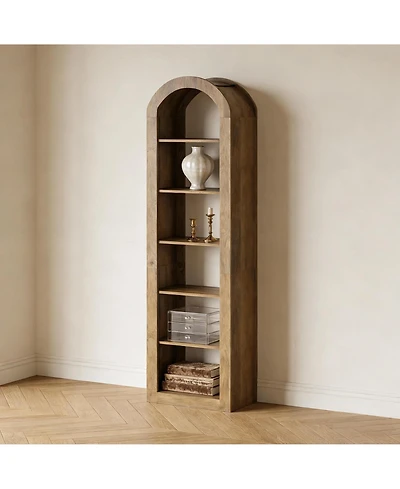 Rainsken 6-Tier Bookshelf