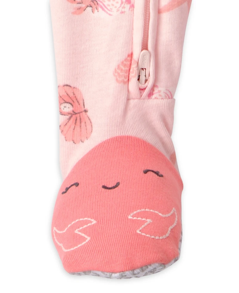 Carter's Baby Girls' Long-Sleeve Sleep & Play