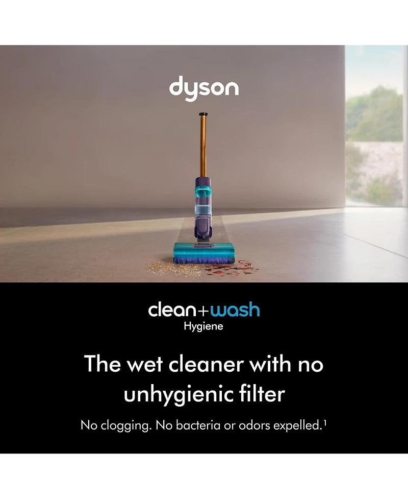 Dyson Clean+Wash Hygiene Wet Cleaner | Prussian