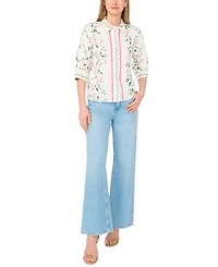 Vince Camuto Women's Collared Button-Up Shirt