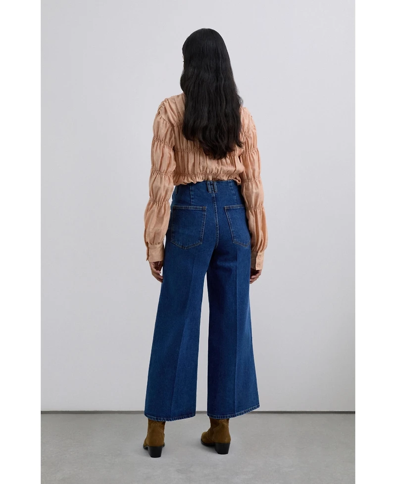Scalpers Women's Culotte Denim Pants