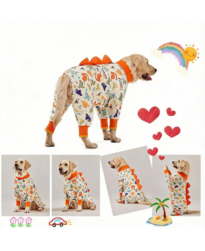 Aronkl Dog Pajamas for Anxiety Relief & Full Body Protection