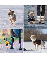 Aronkl Anti-Slip Breathable Dog Boots for Paws Protection with Reflective Straps