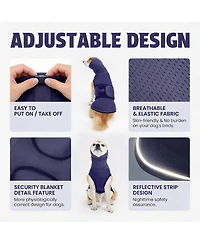 Aronkl Calming Anxiety Vest for Dogs - Comfortable, Safe, and Effective