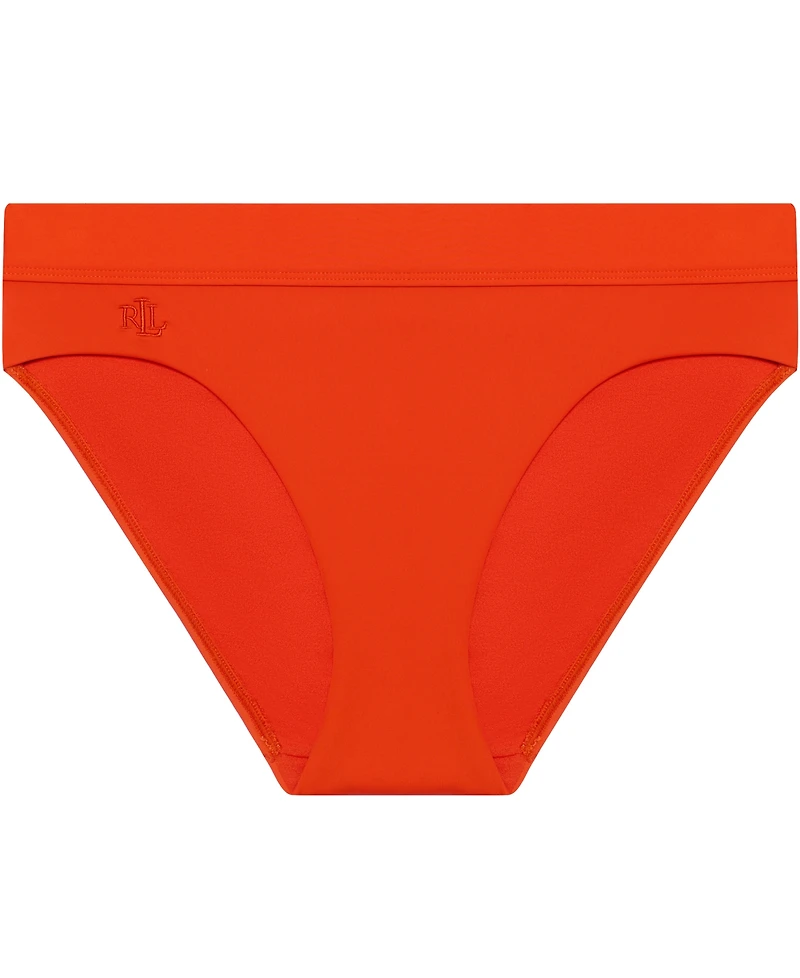 Lauren Ralph Lauren Women's Classic Band Hipster Bikini Bottoms
