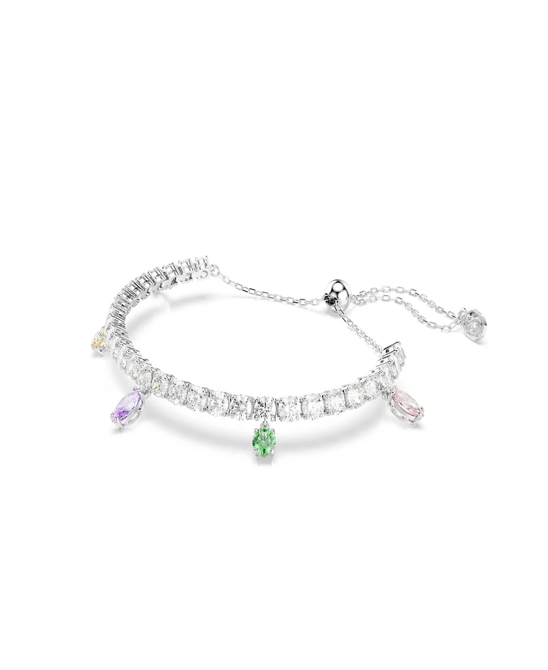 Swarovski x Ariana Grande Rhodium Plated Tennis Bracelet