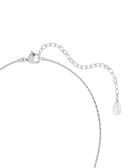 Swarovski x Ariana Grande Rhodium Plated Mother of Pearl Pendant Necklace