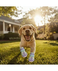 Aronkl Anti-slip Dog Boots for Large Dogs - Winter Snow & Hot Pavement Protection