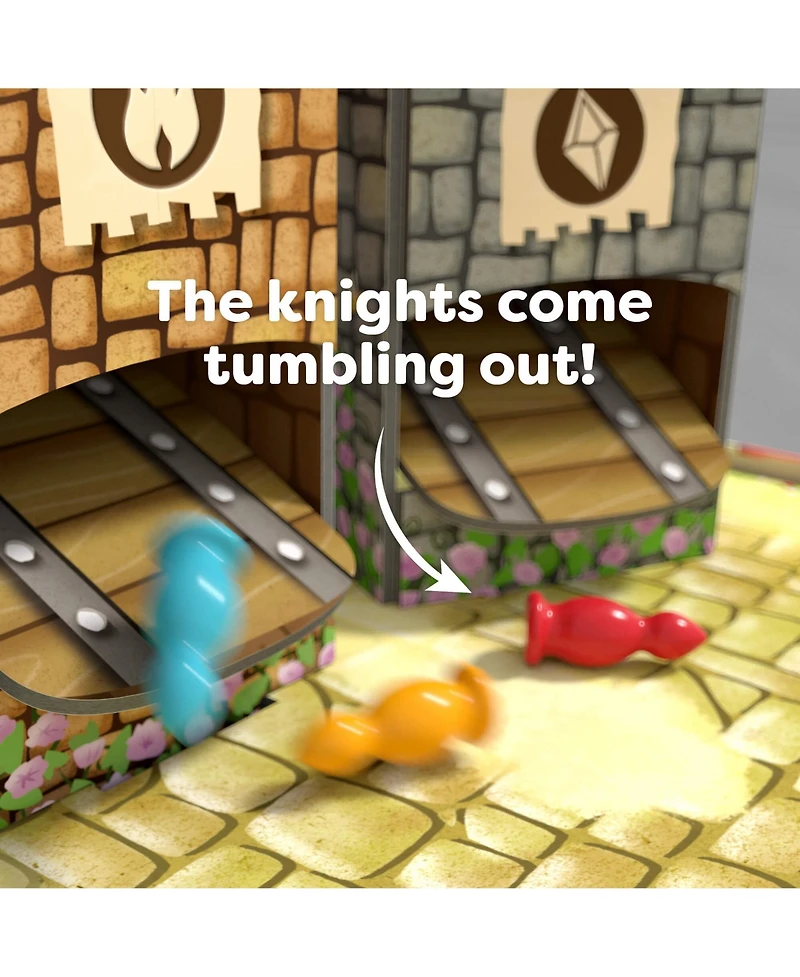 Haba Knuckling Knights: A New Twist on the Haba Games Classic, Strategy Board Games for Family Night and Fun Board Games for Knight & Castle Fans