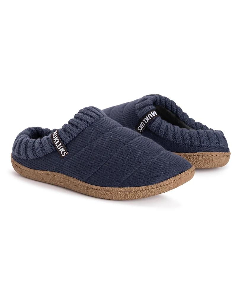 Muk Luks Men's 3 Pair Pack Microfiber Boot Socks