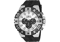 Invicta Men's 23969 Pro Diver Quartz Chronograph Silver Dial Watch