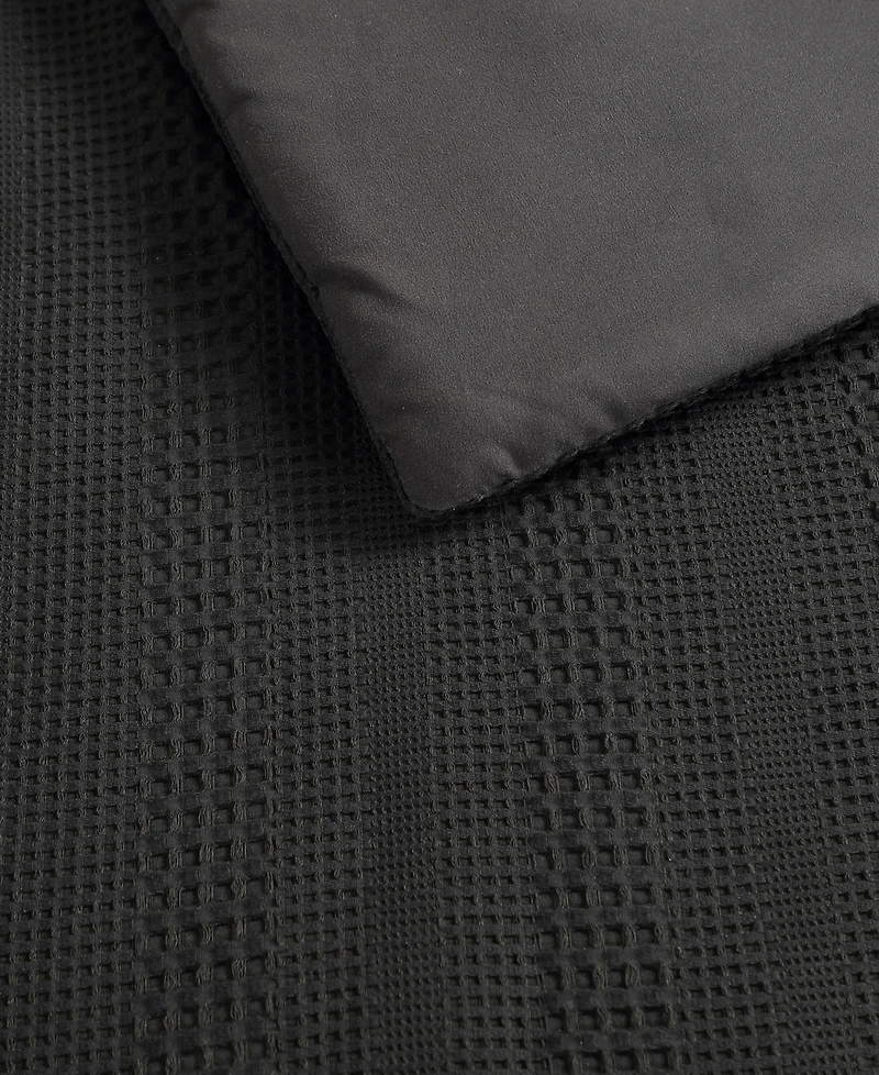 Kenneth Cole New York Variegated Waffle Textured 14-Pc. Comforter Bonus Set