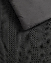 Kenneth Cole New York Variegated Waffle Textured 14-Pc. Comforter Bonus Set