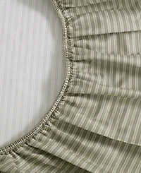 Kenneth Cole New York Twill Stripe Texture Microfiber 4-Pc. Sheet Set