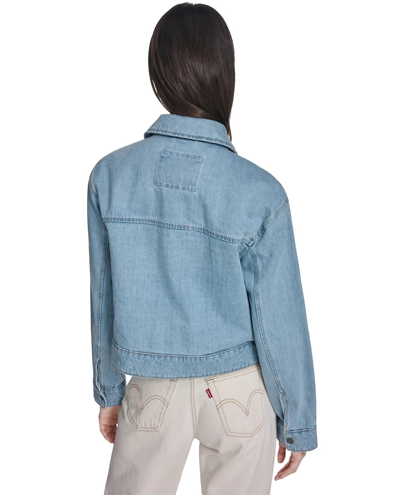 Levi's Women's Laydown Collar Button-Front Coat