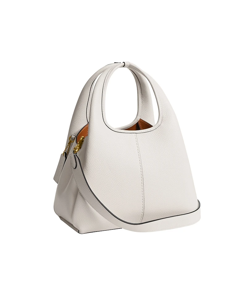 Coach Lana Small Polished Pebble Leather Shoulder Bag 23
