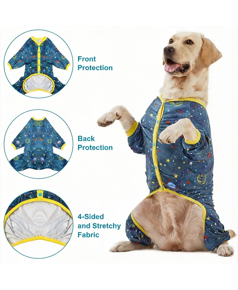 Aronkl Dog Anxiety Relief & Recovery Suit - Soft, Comfortable, Protects Wounds