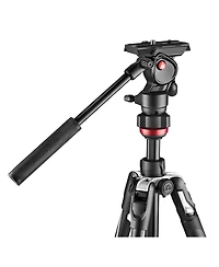 Manfrotto Befree Travel, Light Weight, Fluid Drag System Professional Video Tripod.