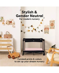 KeaBabies 2-Pack Mini Crib Sheets, Pack and Play Sheets Fitted, N Organic Fitted Sheet Cover