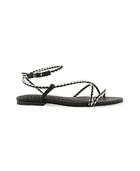 Rebecca Minkoff Womens Ayla Falt Sandal
