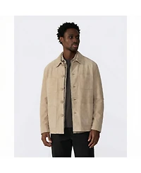 Furniq Uk Men's Suede Jacket