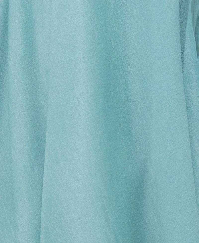 Betsy & Adam Women's Sleeveless Halter Neck Gown