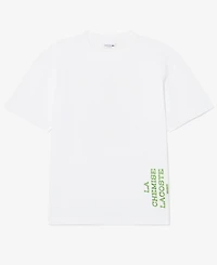 Lacoste Men's Relaxed Fit Printed Cotton T-shirt