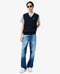 Lacoste Men's Striped Short-Sleeve T-Shirt