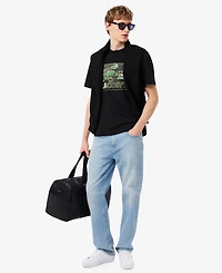 Lacoste Men's Classic-Fit Printed Crewneck T-Shirt