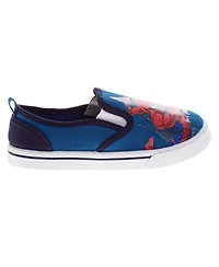 Spider-Man Boys Marvel City Guardian Slip On Canvas Shoes (Big 13-4)