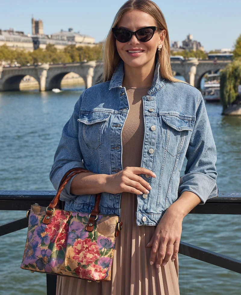 Patricia Nash Zora Top Handle Medium Crossbody Bag