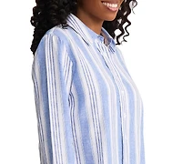 Jones New York Women's Long-Sleeve Oversized Shirt