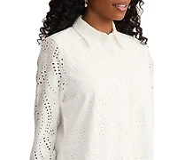 Jones New York Women's Button-Up Top