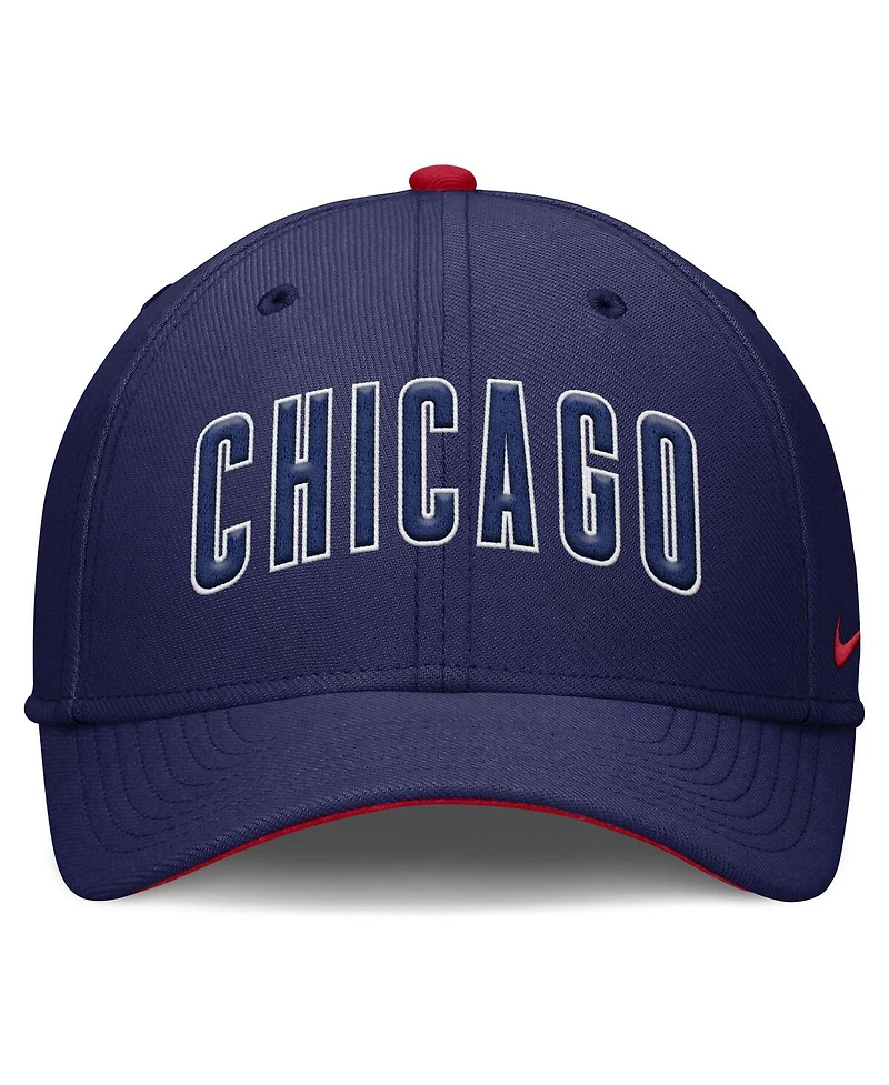 Nike Men's Royal Chicago Cubs Primetime Rise Dri-fit Flex Hat