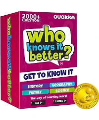 Quokka Who Knows Me Better? - Hot Content Edition Teens & Family Card Trivia Game | Fun Learning Educational Questions for Families