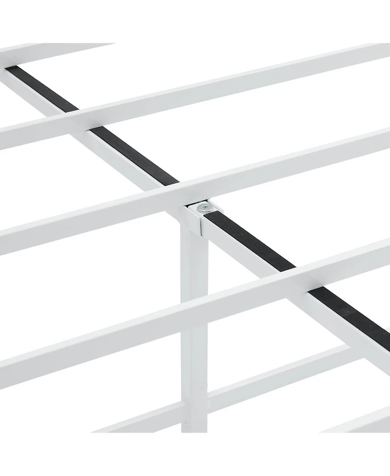 gaomon Queen Metal Bed Frame With Headboard and Footboard 4 Storage Drawers No Box Spring Space Saving