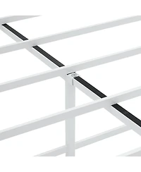 gaomon Queen Metal Bed Frame With Headboard and Footboard 4 Storage Drawers No Box Spring Space Saving