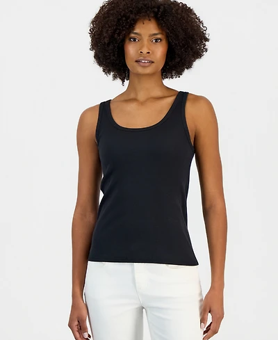 Eileen Fisher Women's Scoop Neck Slim Tank Top