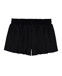 Calvin Klein Girls' 7-16 Smocked Waist Pull-On Tech Shorts