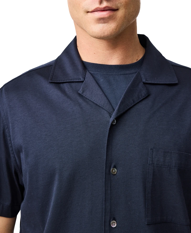 Rodd & Gunn Men's Manor Park Resort Fit Short Sleeve Cotton Shirt