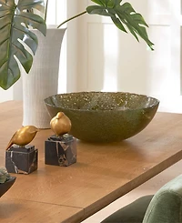 Uttermost Veridian Shimmer Bowl