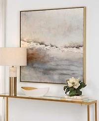 Uttermost Storm Clouds Hand Painted Canvas